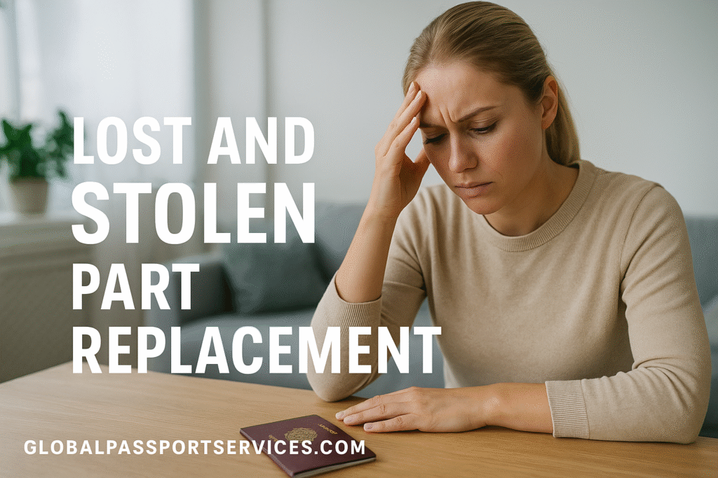 Lost Passport Replacement Stolen Passport Replacement